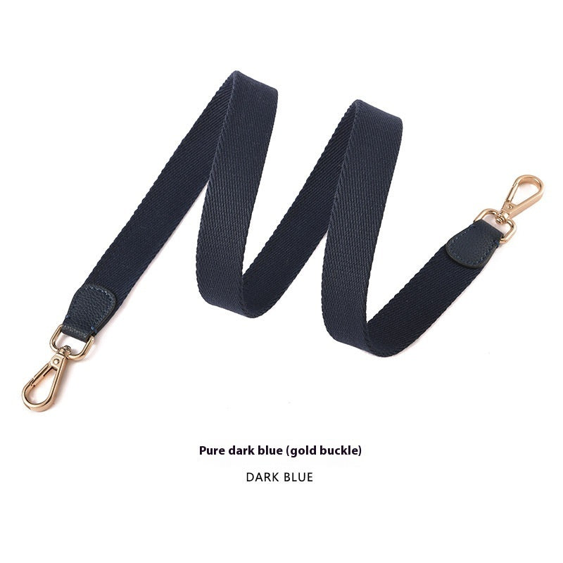 Canvas Broadband Solid Color Backpack Shoulder Strap Canvas Broadband Solid Color Backpack Shoulder Strap